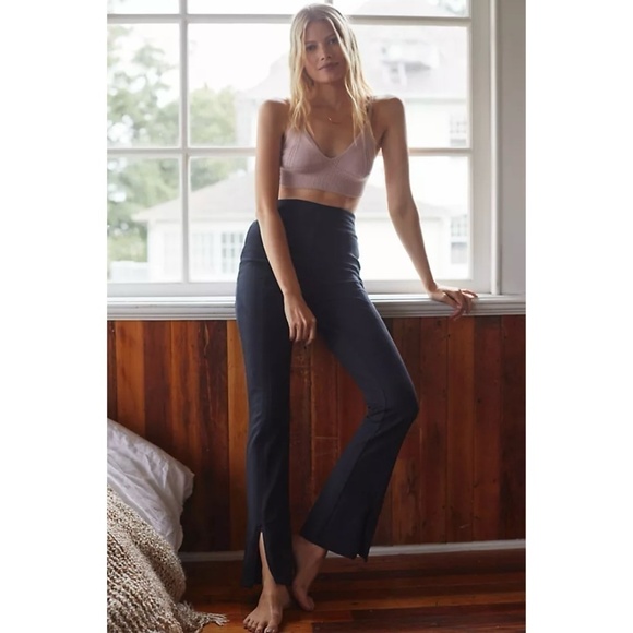 Daily Practice Flare Pant Anthropologie High Rise Athleisure Casual Black XS - Picture 1 of 13